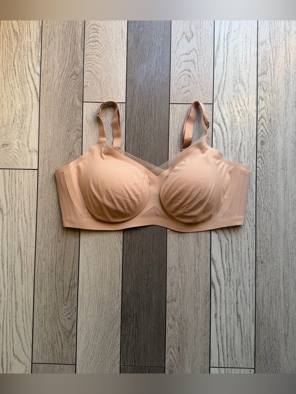 Honeylove Nude Supportive Underwire Bra 2X 42C/D